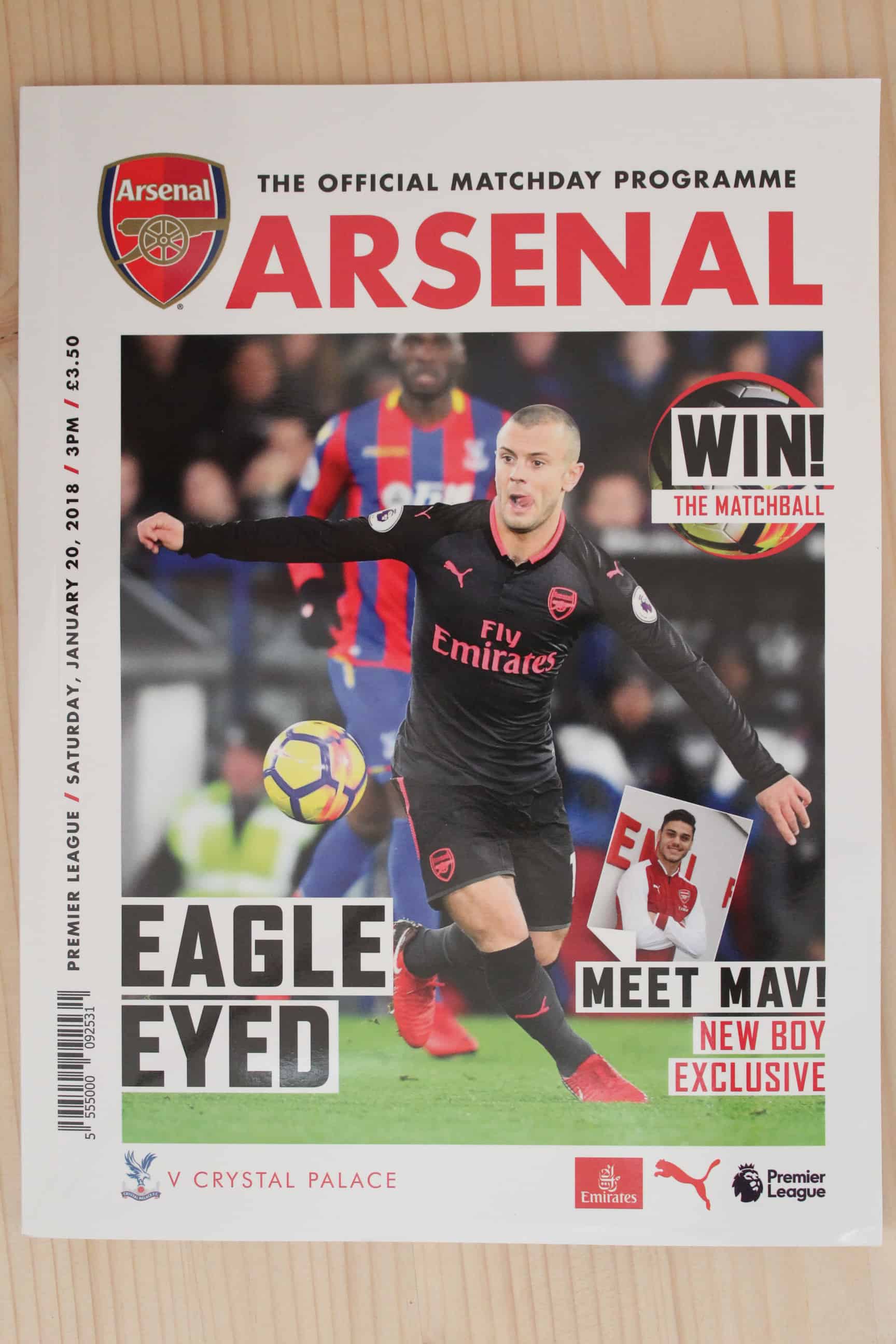 Arsenal FC v Crystal Palace FC